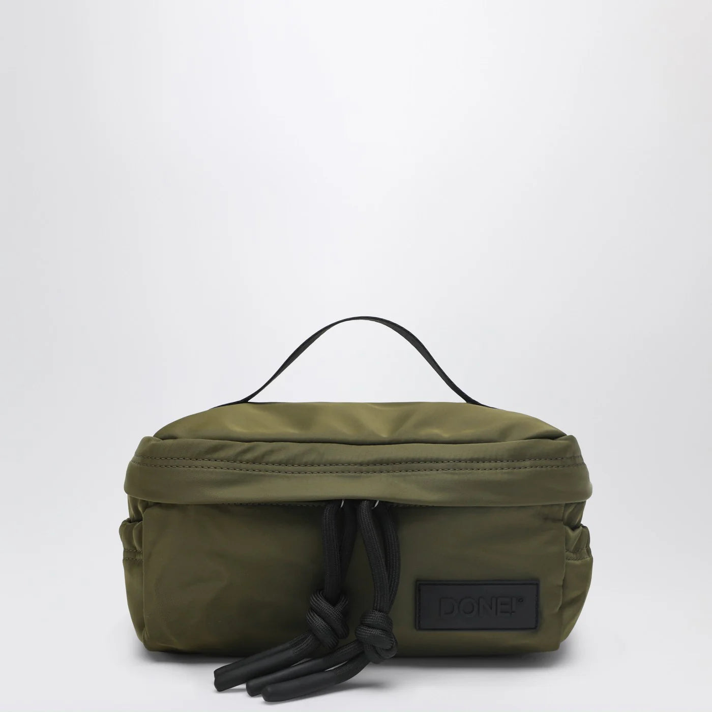 DONE! Green nylon beauty case