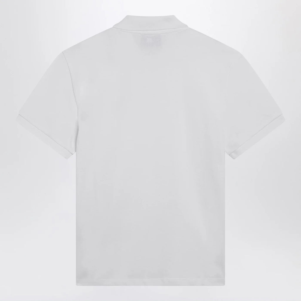 Ami Paris Ami De Coeur white polo shirt