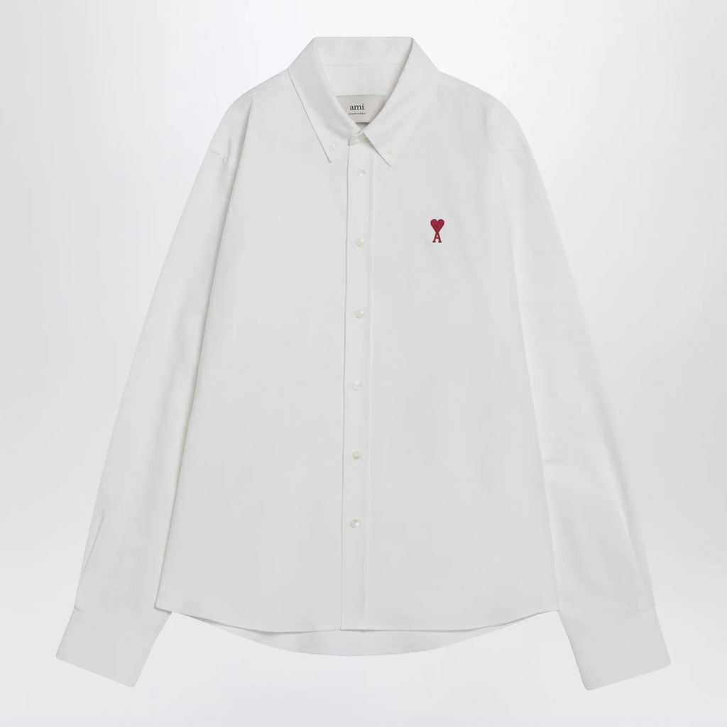 Ami Paris White Ami de Coeur shirt