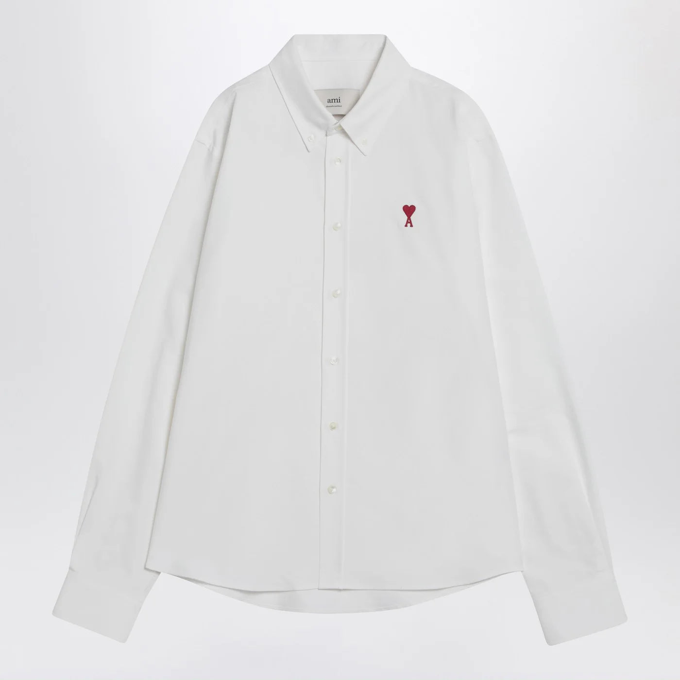 Ami Paris White Ami de Coeur shirt