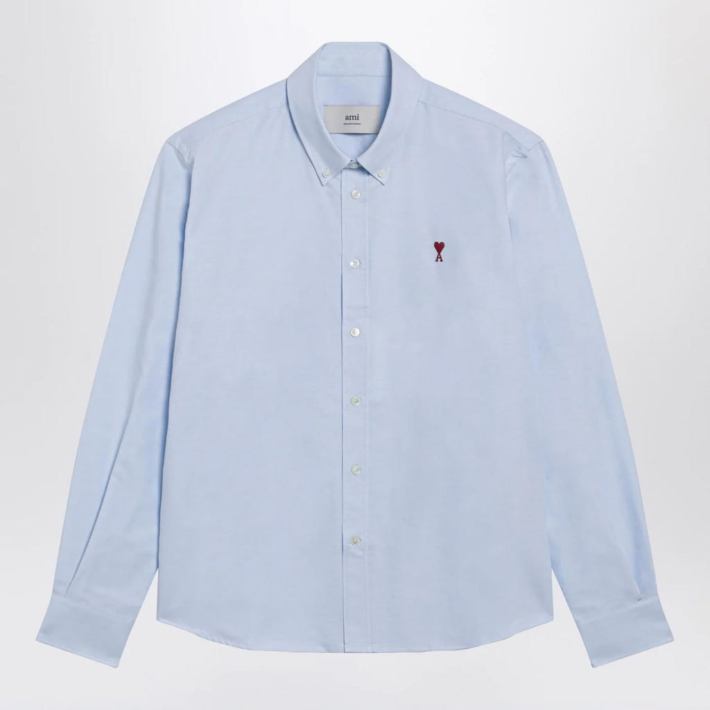 Ami Paris Light blue Ami de Coeur shirt