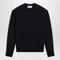 Ami Paris Ami De Coeur midnight blue sweatshirt