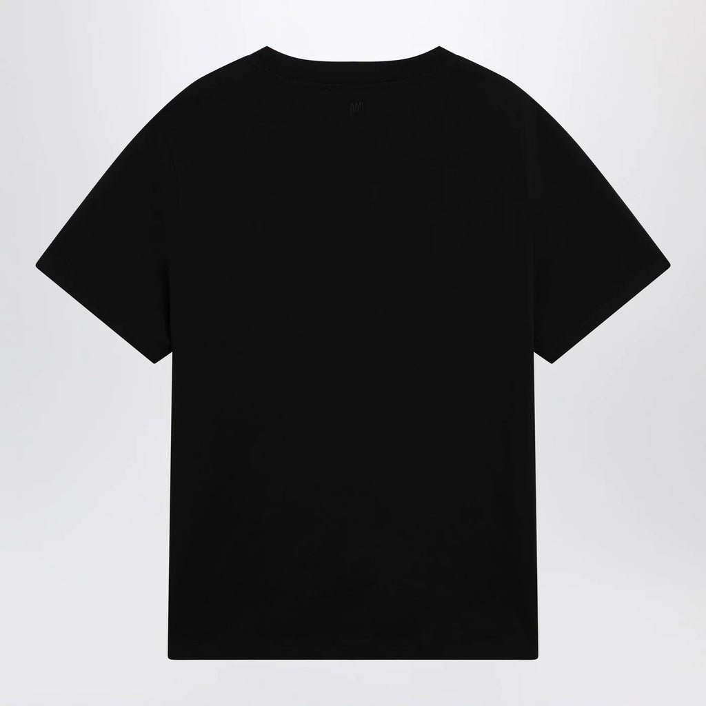 Ami Paris Black Ami De Coeur T-shirt