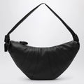 LEMAIRE Large black croissant bag