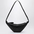 LEMAIRE Small Croissant bag in black leather