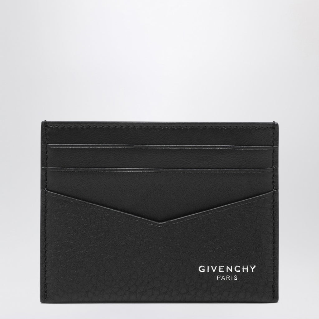 Givenchy Black smooth leather card holder