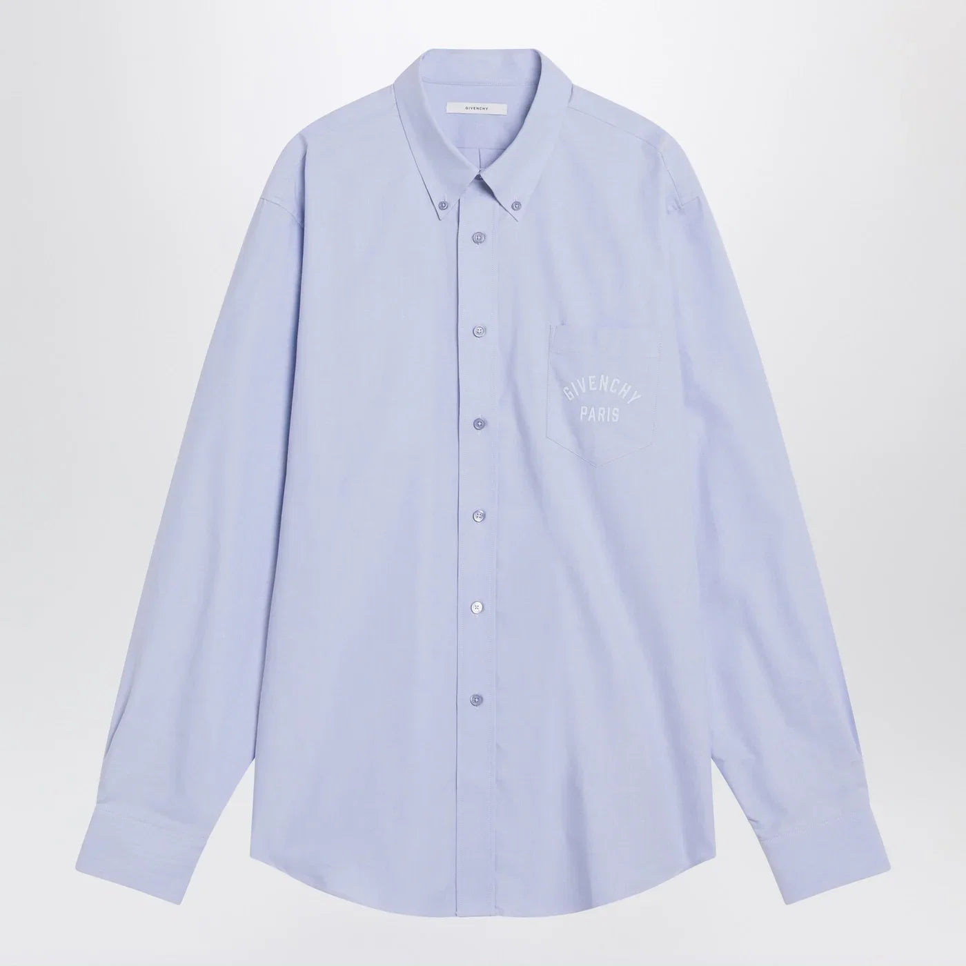 Givenchy Light blue button-down shirt in cotton