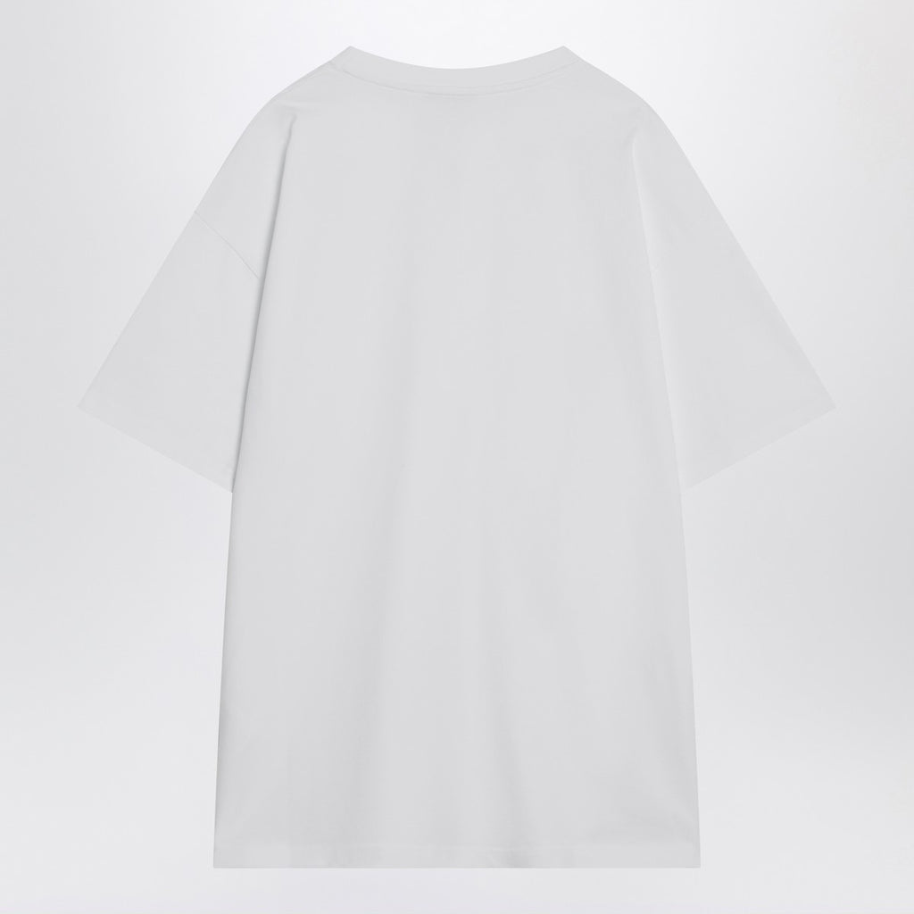 Givenchy White cotton T-shirt with logo patch