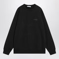 Givenchy Black crew neck cotton sweatshirt