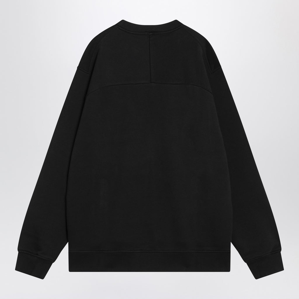 Givenchy Black crew neck cotton sweatshirt