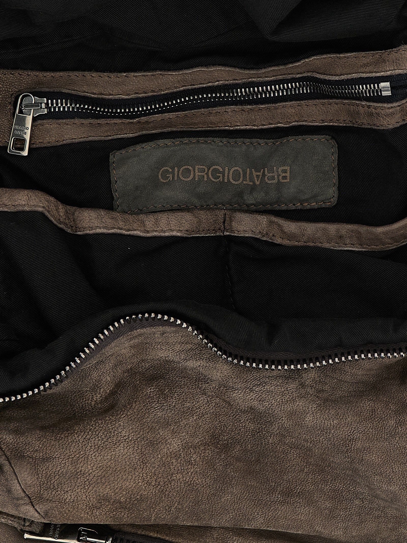 Giorgio Brato Leather Backpack