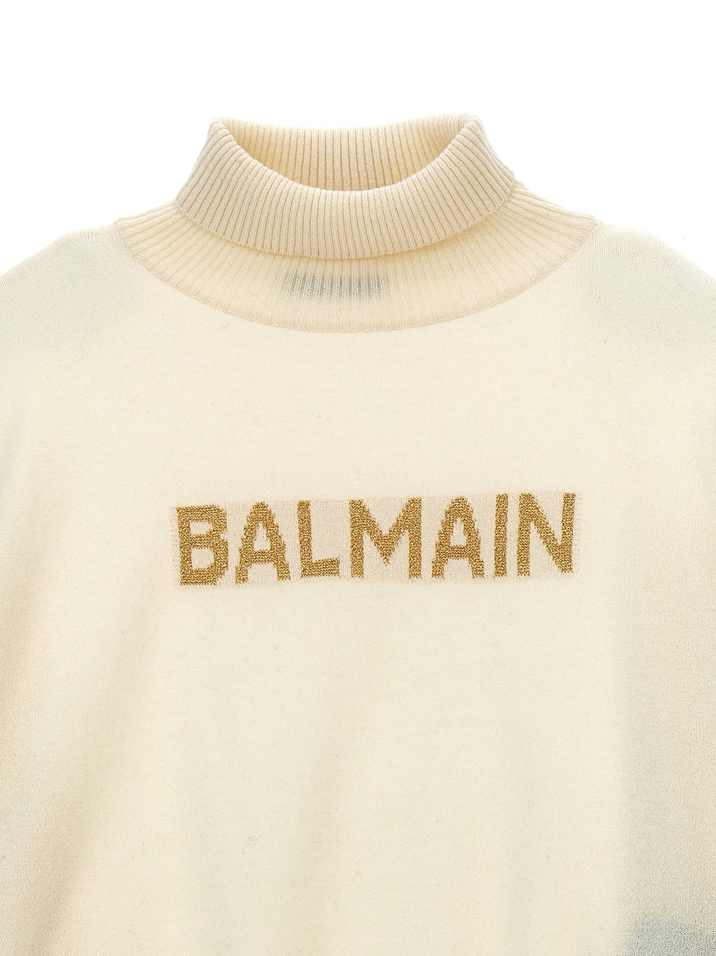 Balmain Kids Glitter Logo Sweater