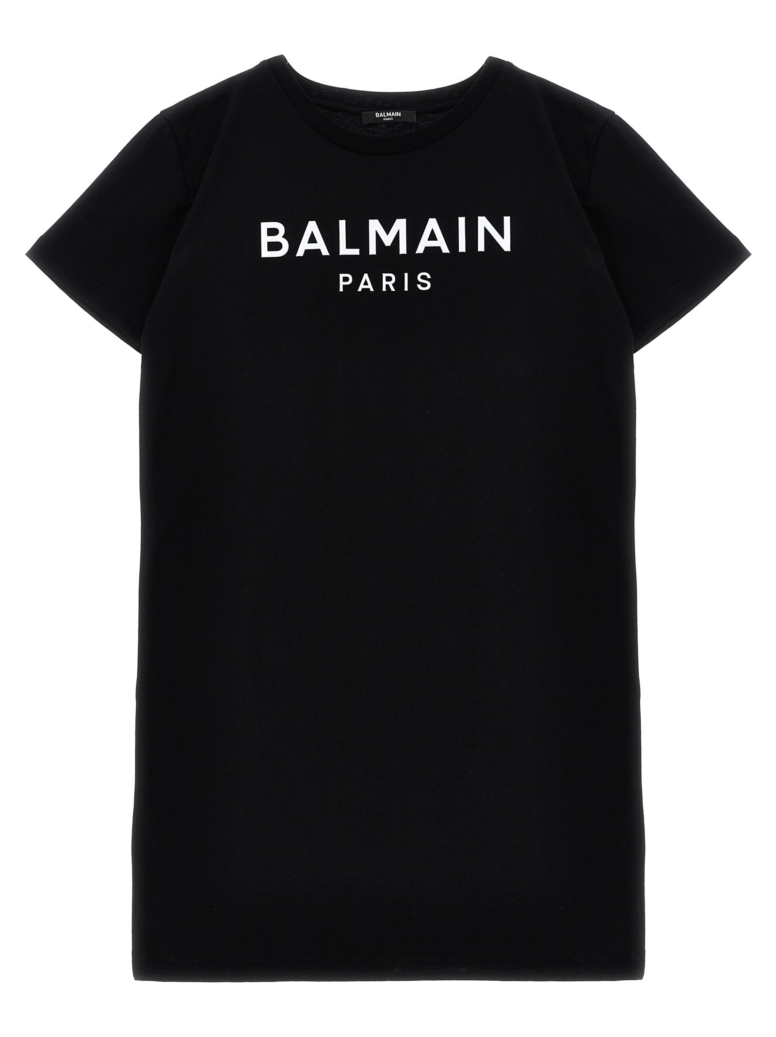 Balmain Kids Embossed Logo Dress