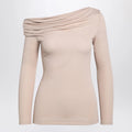 Givenchy Beige sweater with bare shoulder