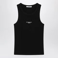 Givenchy Black slim-cut tank top with logo