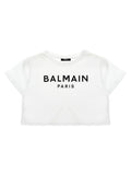 Balmain Kids Embossed Logo T-shirt