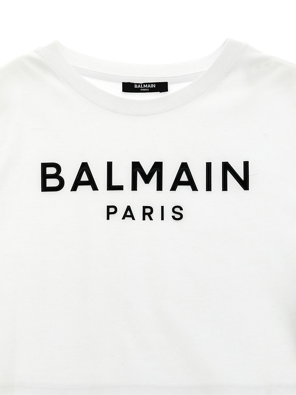 Balmain Kids Embossed Logo T-shirt