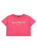 Balmain Kids Embossed Logo T-shirt