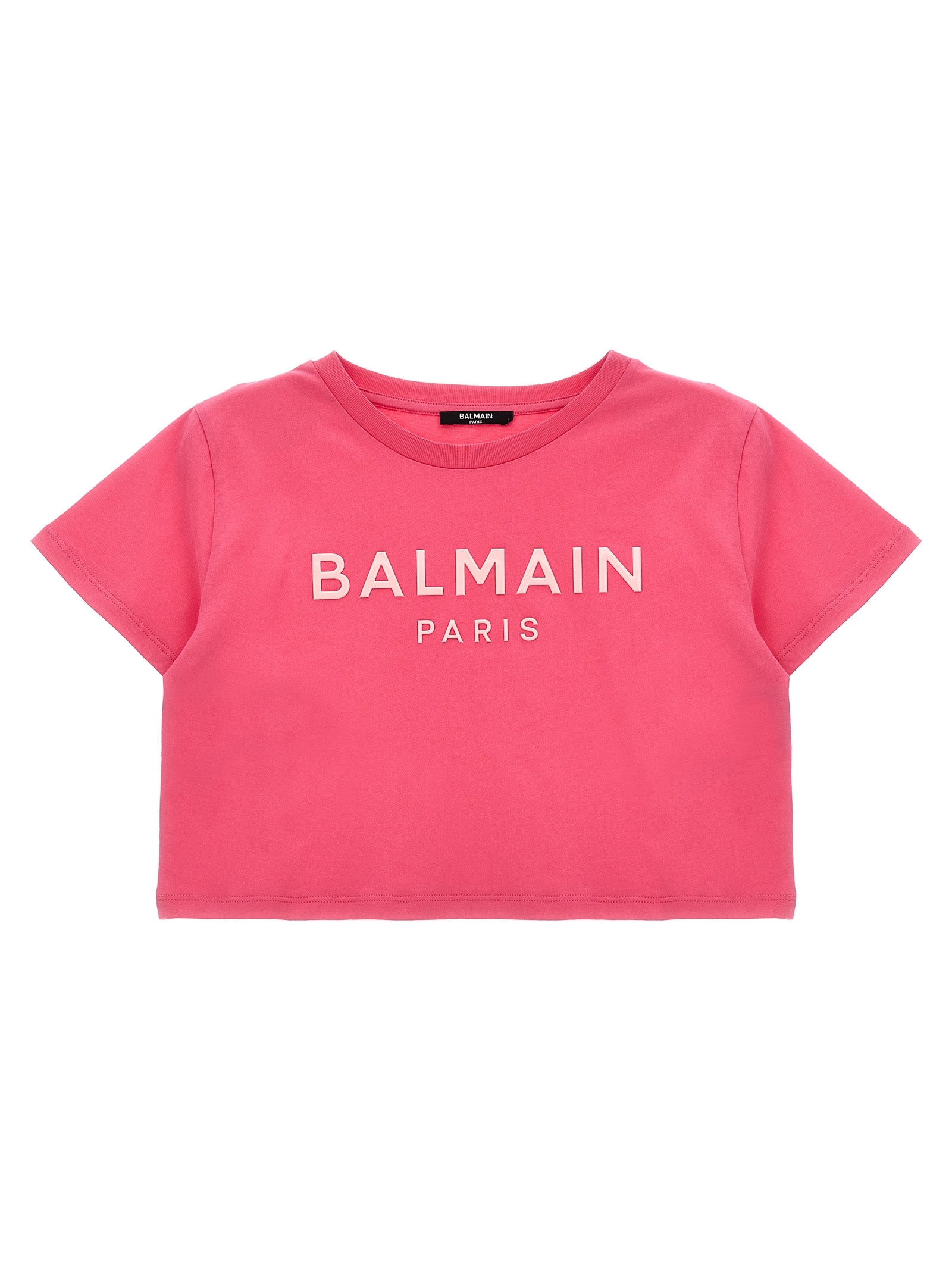 Balmain Kids Embossed Logo T-shirt