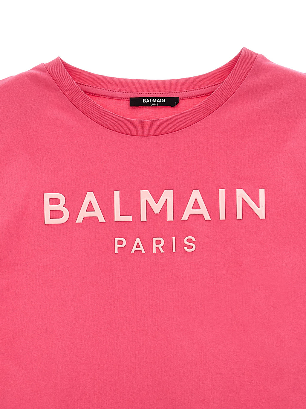 Balmain Kids Embossed Logo T-shirt