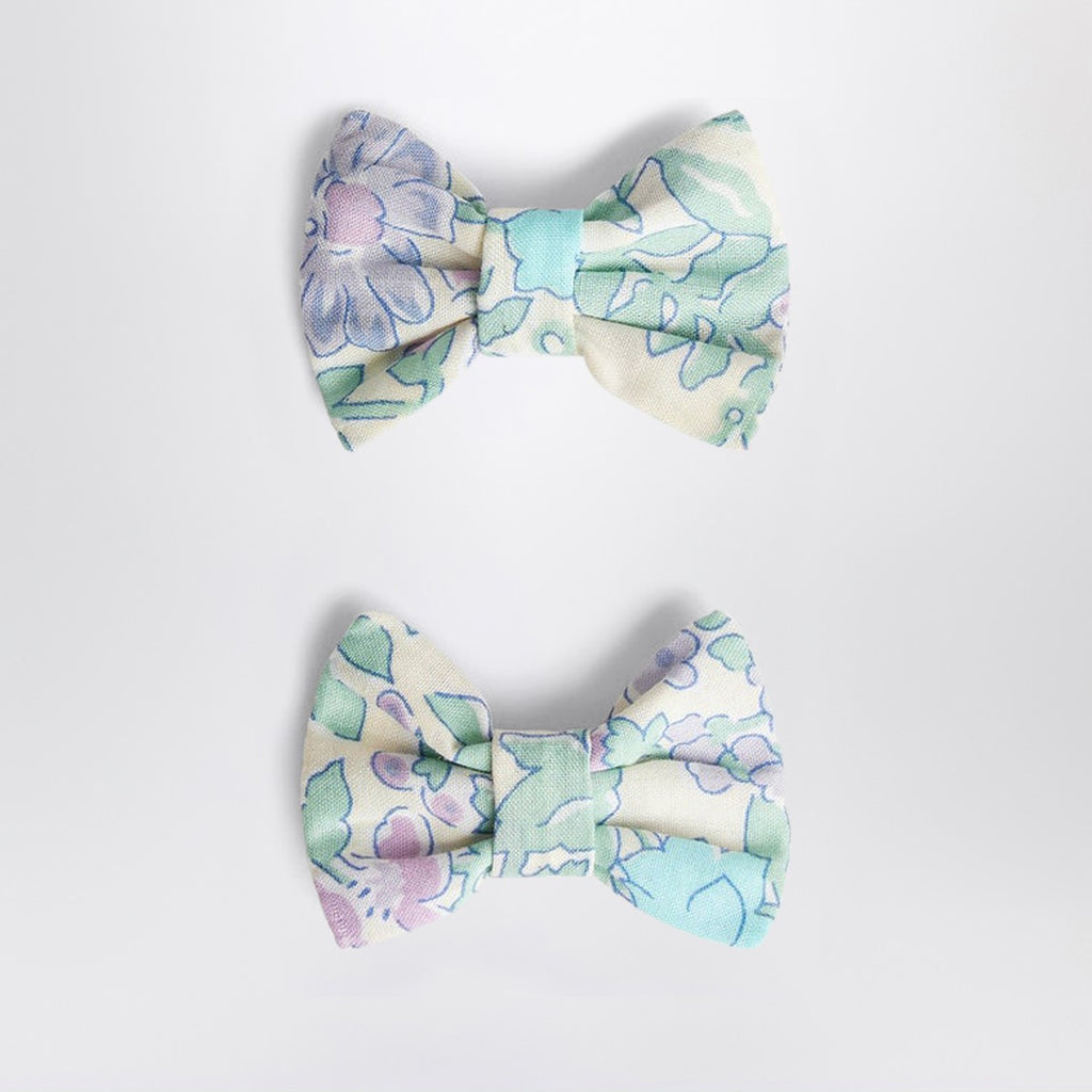 Bonpoint Miniclic Liberty fabric hair clips