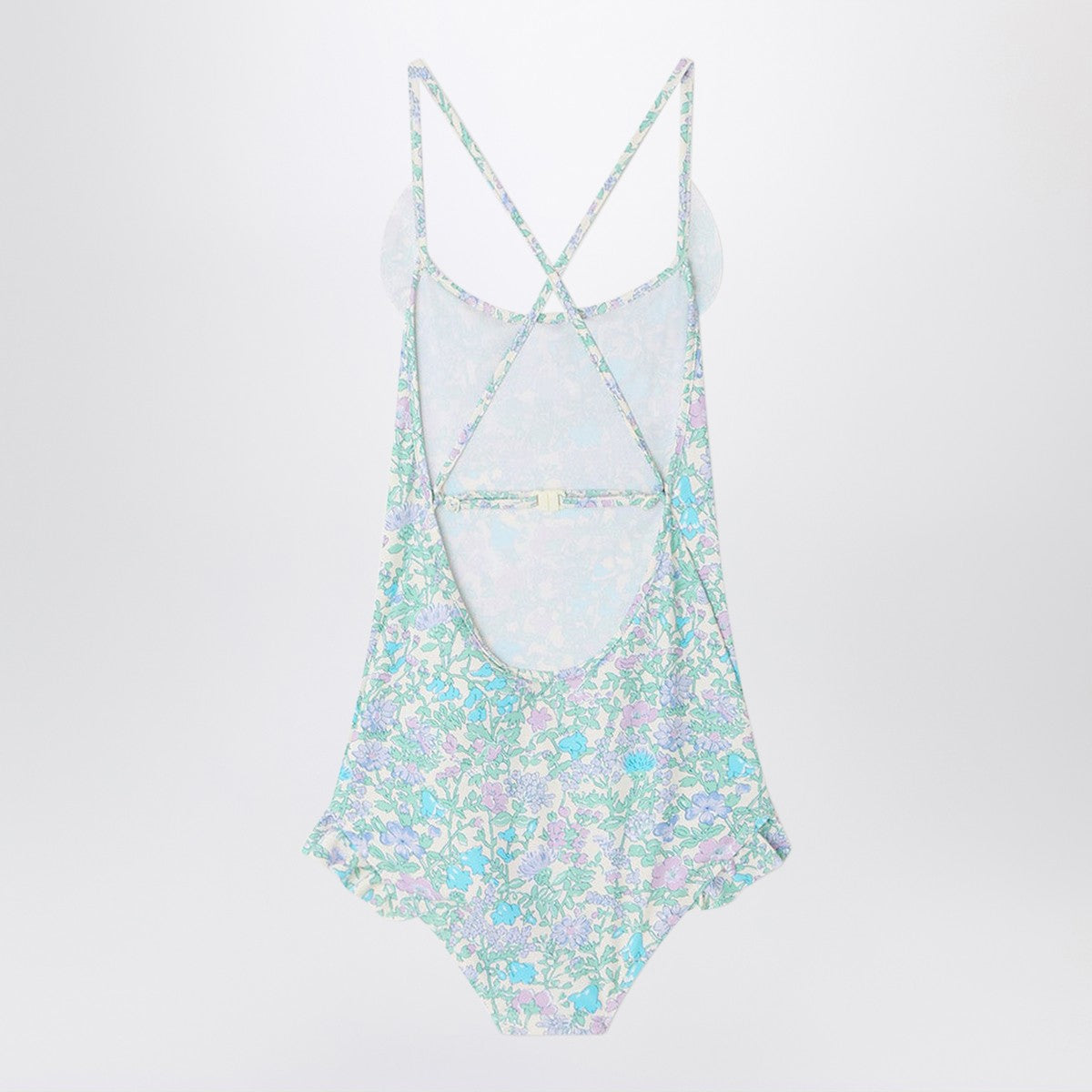 Bonpoint Lacy Liberty fabric one-piece swimsuit