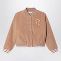 Chloé Peach-pink wool blend bomber jacket