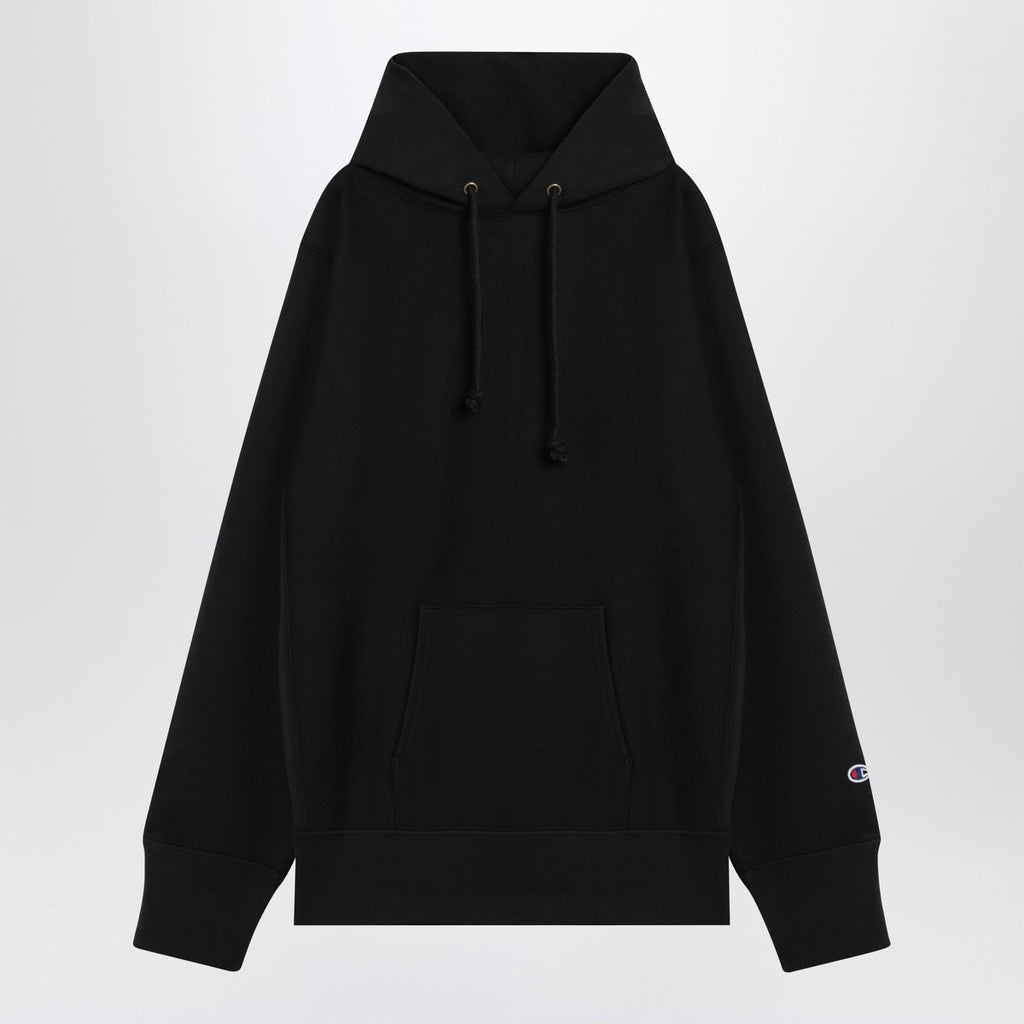 Champion Black cotton hoodie