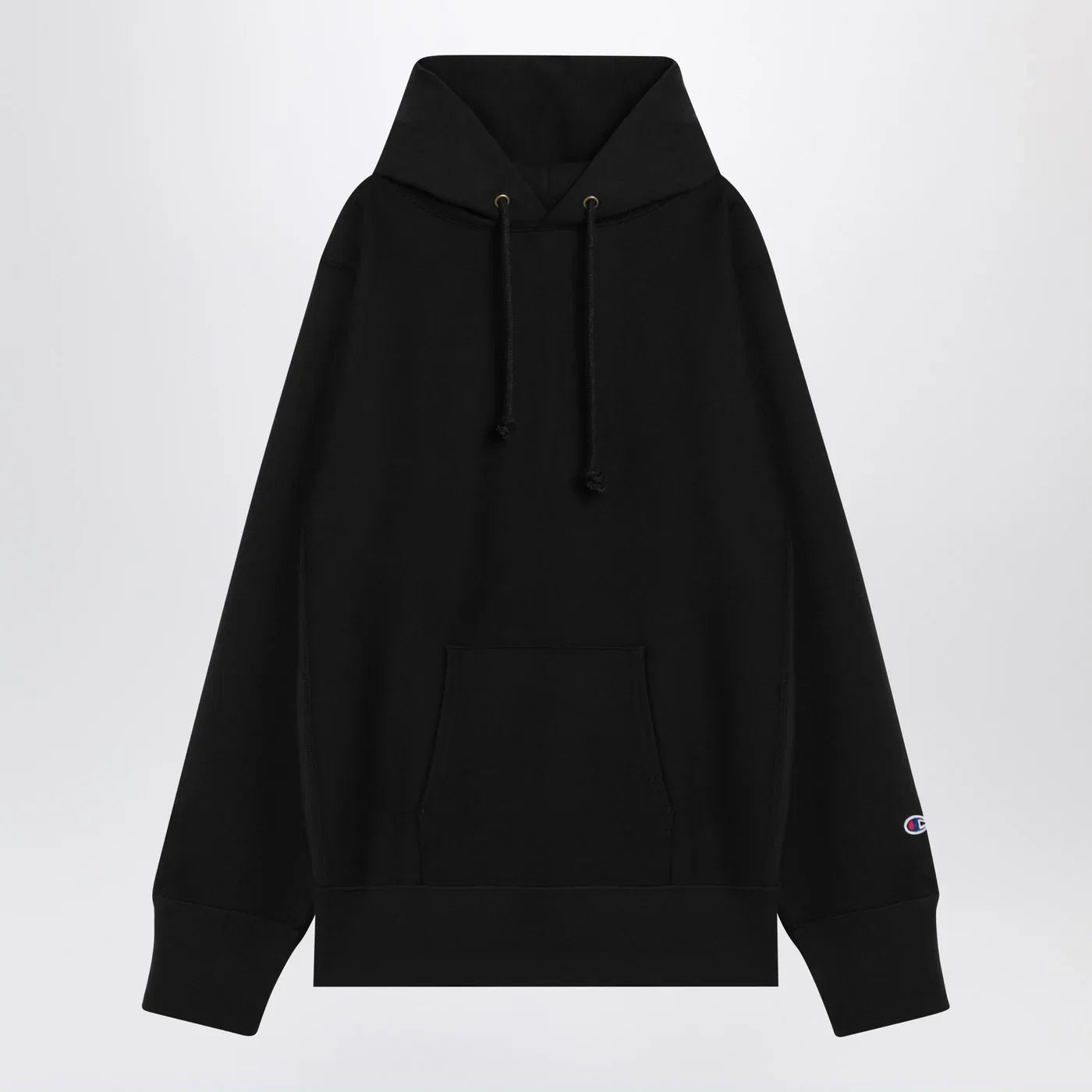 Champion Black cotton hoodie