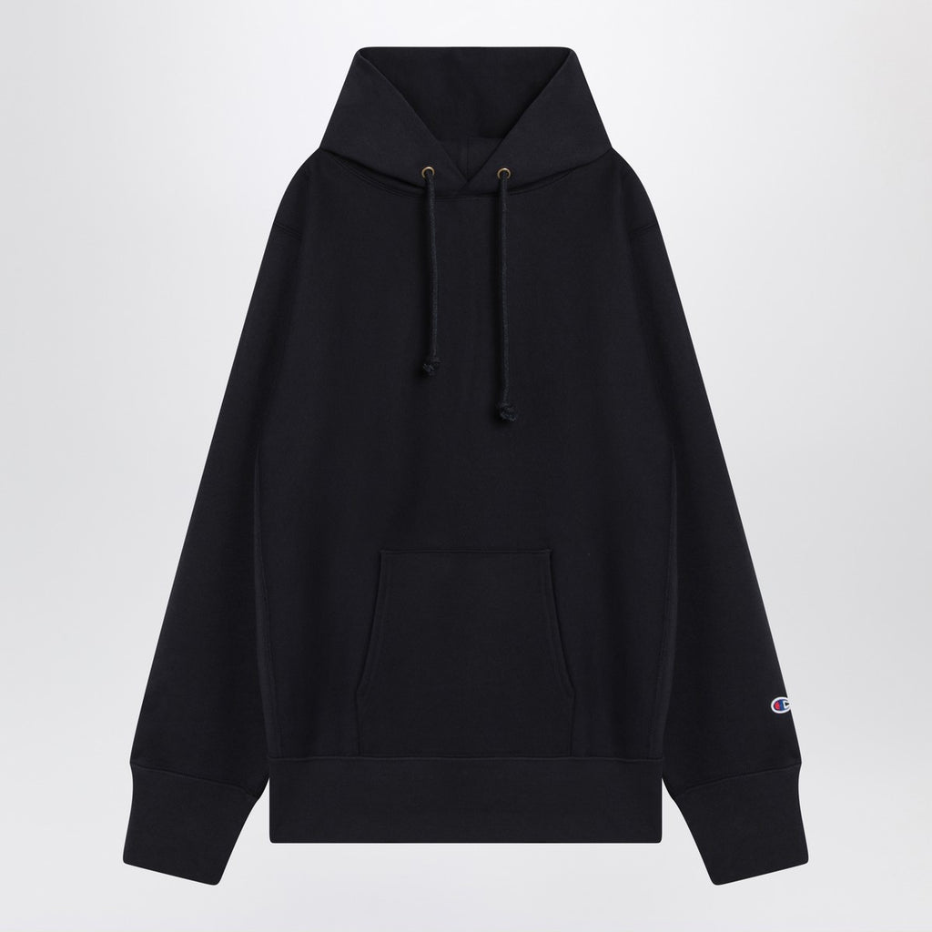 Champion Navy blue cotton hoodie