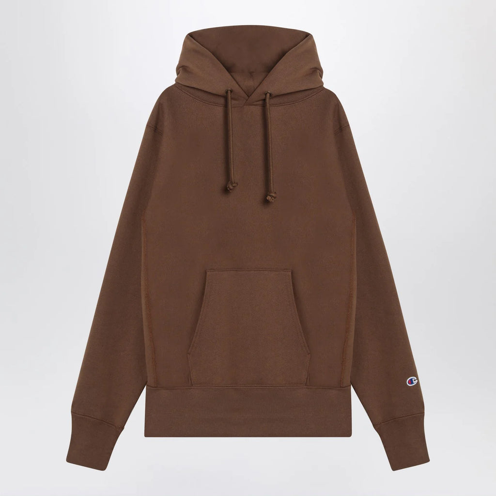 Champion Brown cotton hoodie