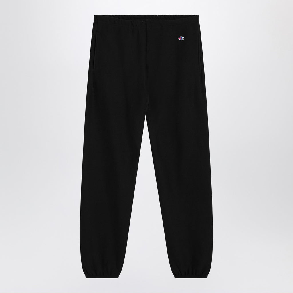 Champion Black cotton jogging trousers