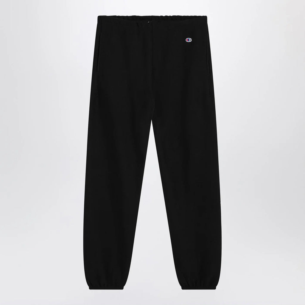 Champion Black cotton jogging trousers