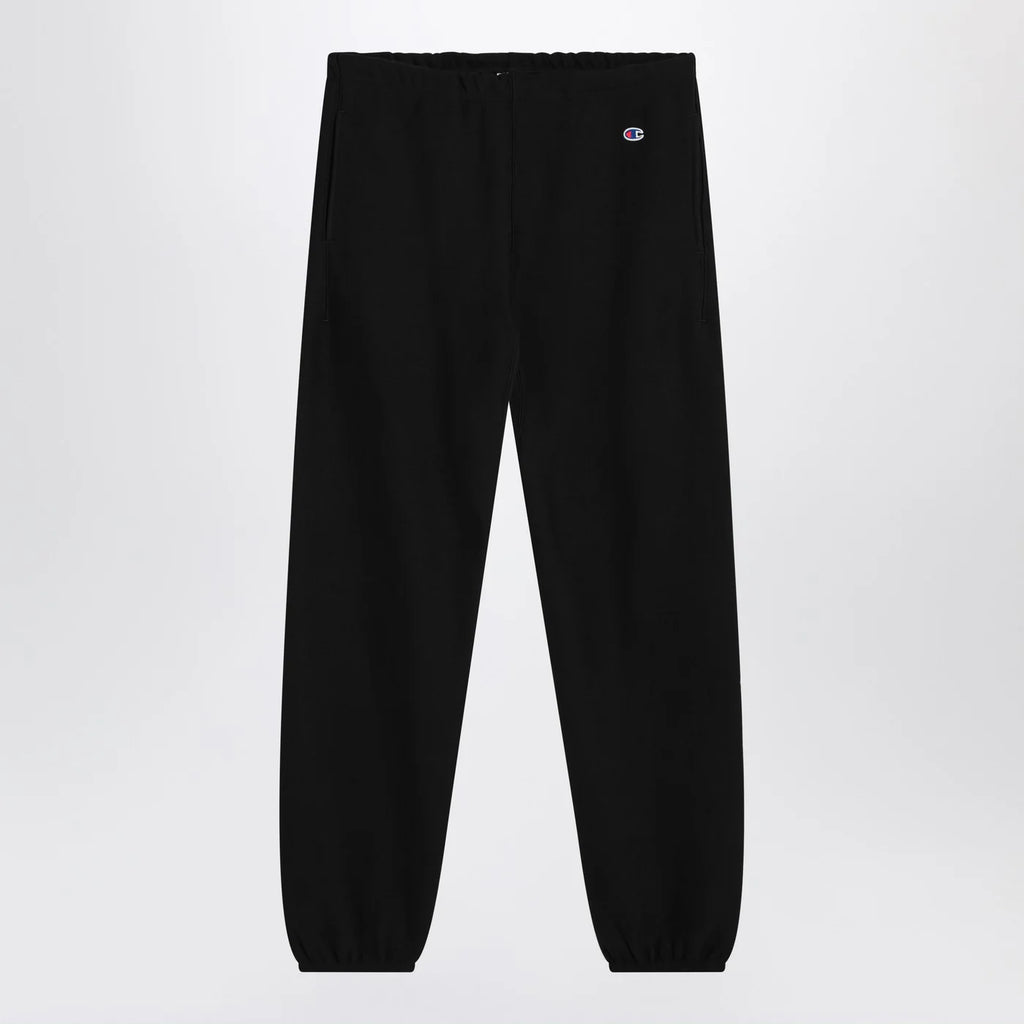Champion Black cotton jogging trousers