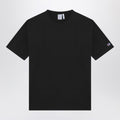 Champion Black cotton crew-neck T-shirt