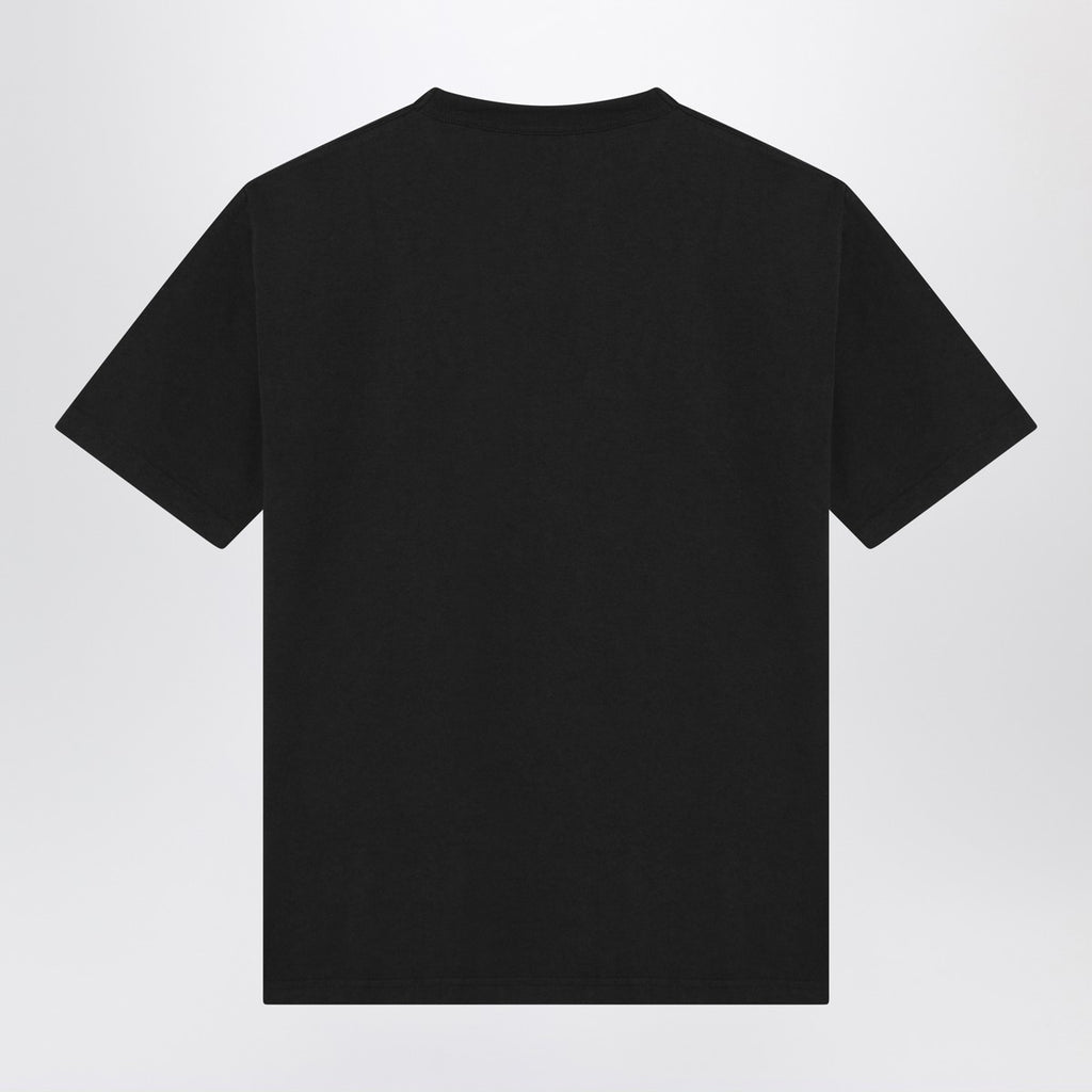 Champion Black cotton crew-neck T-shirt