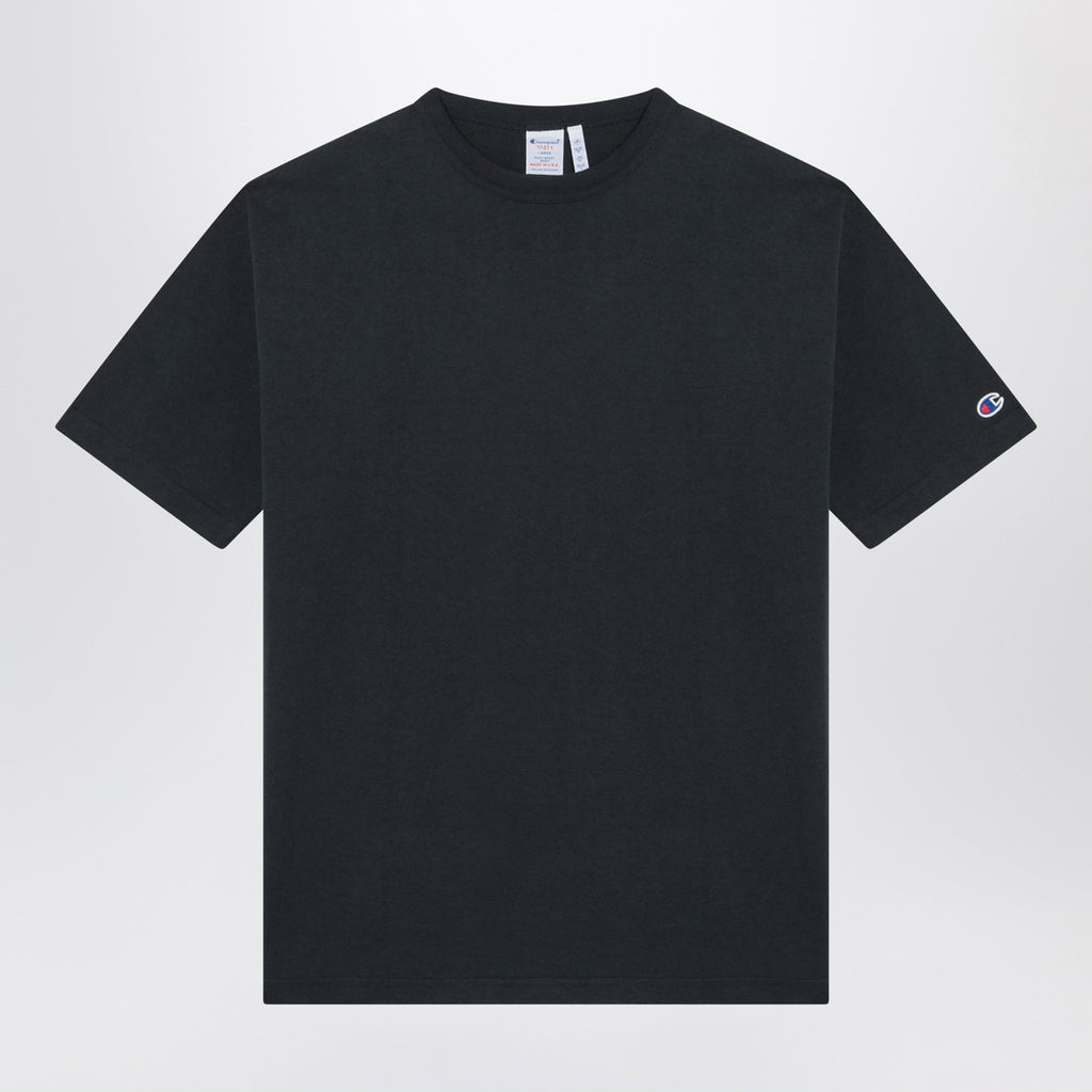 Champion Navy blue cotton crew-neck T-shirt