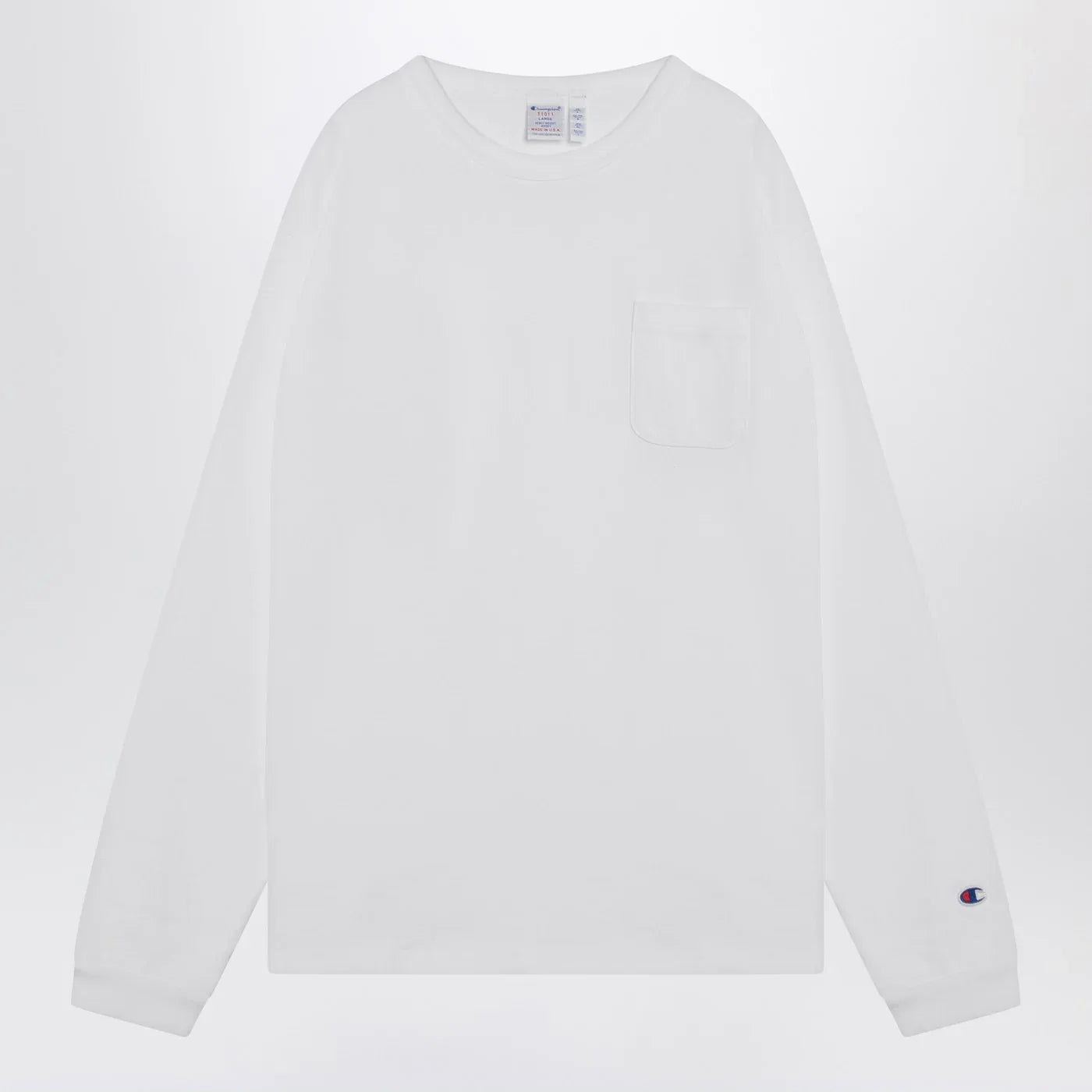 Champion White long-sleeved T-shirt