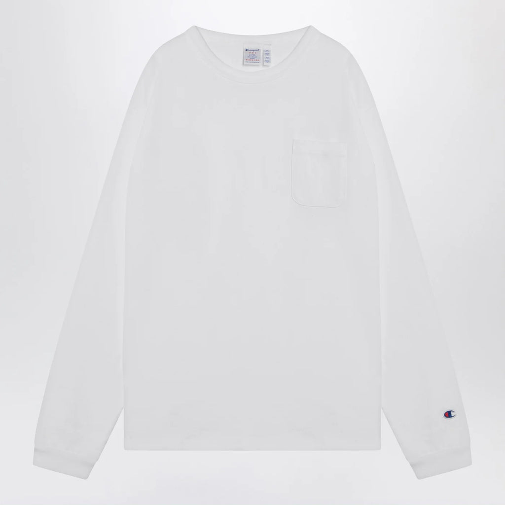 Champion White long-sleeved T-shirt