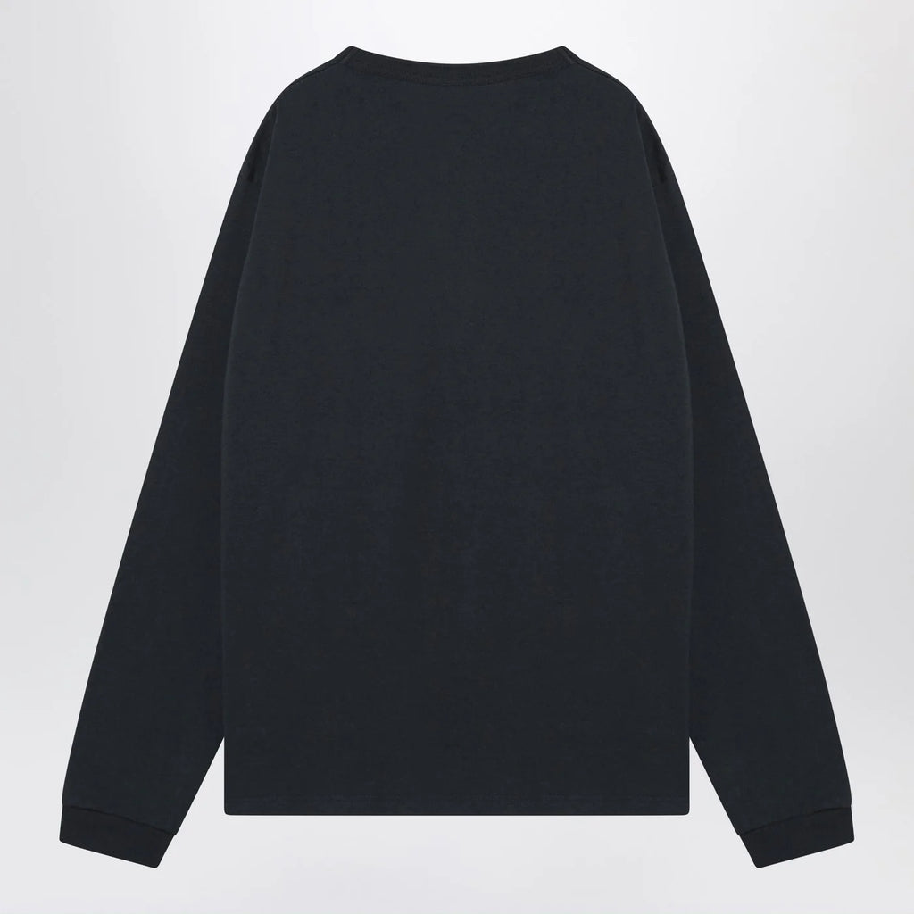 Champion Navy blue long-sleeved T-shirt