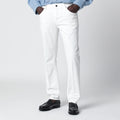 PT Torino Denim White Reggae Tapered Trousers