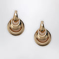 PANCONESI Gold-Tone Blow Up Drop Earrings
