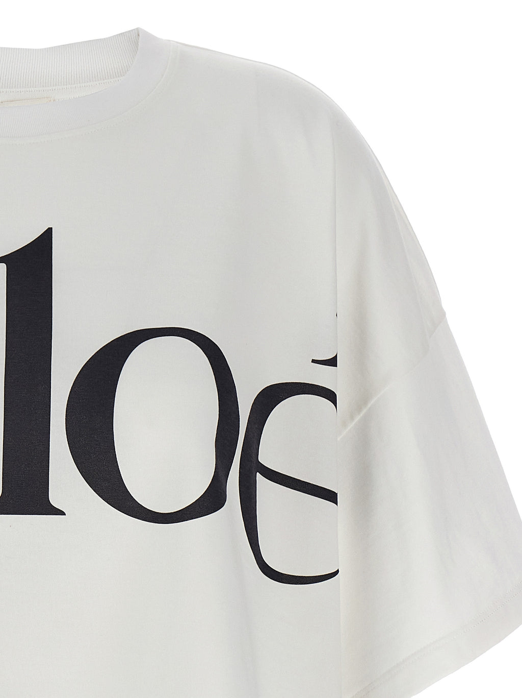 Chloé Logo Crop T-shirt