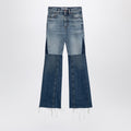 Chloé Three-coloured patchwork denim jeans