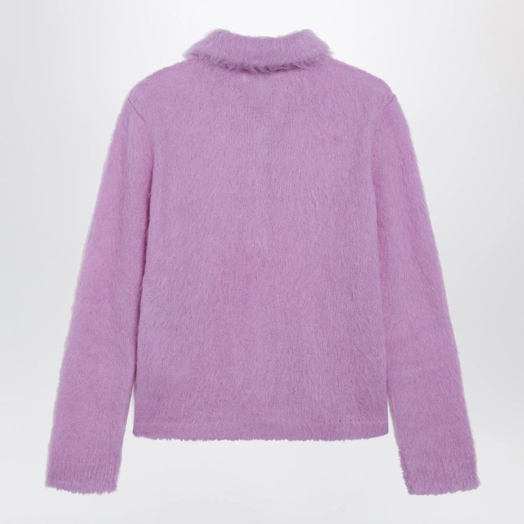 Chloé Lavender alpaca-blend cardigan