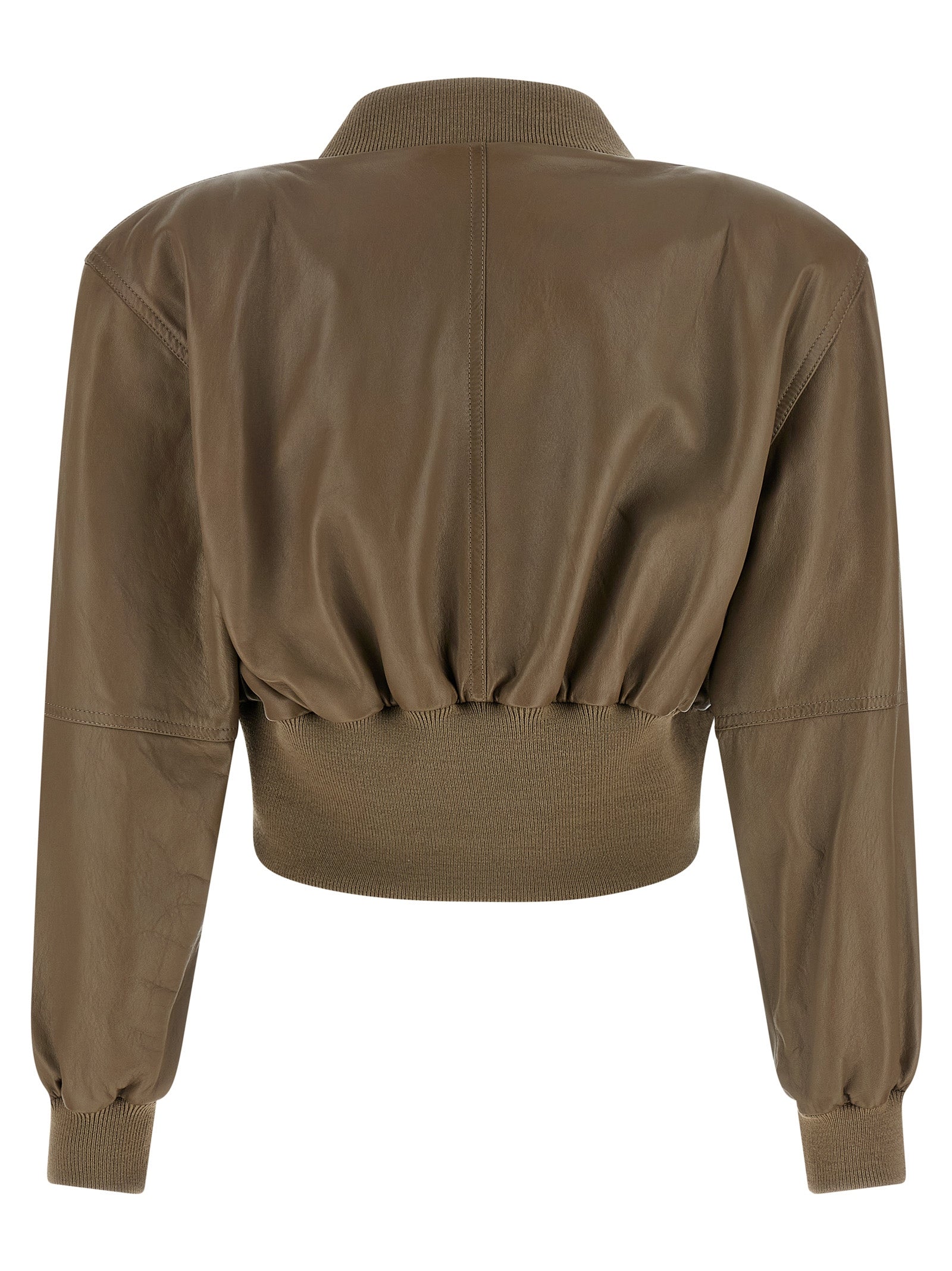 Chloé ChloÉ Cropped Bomber Jacket