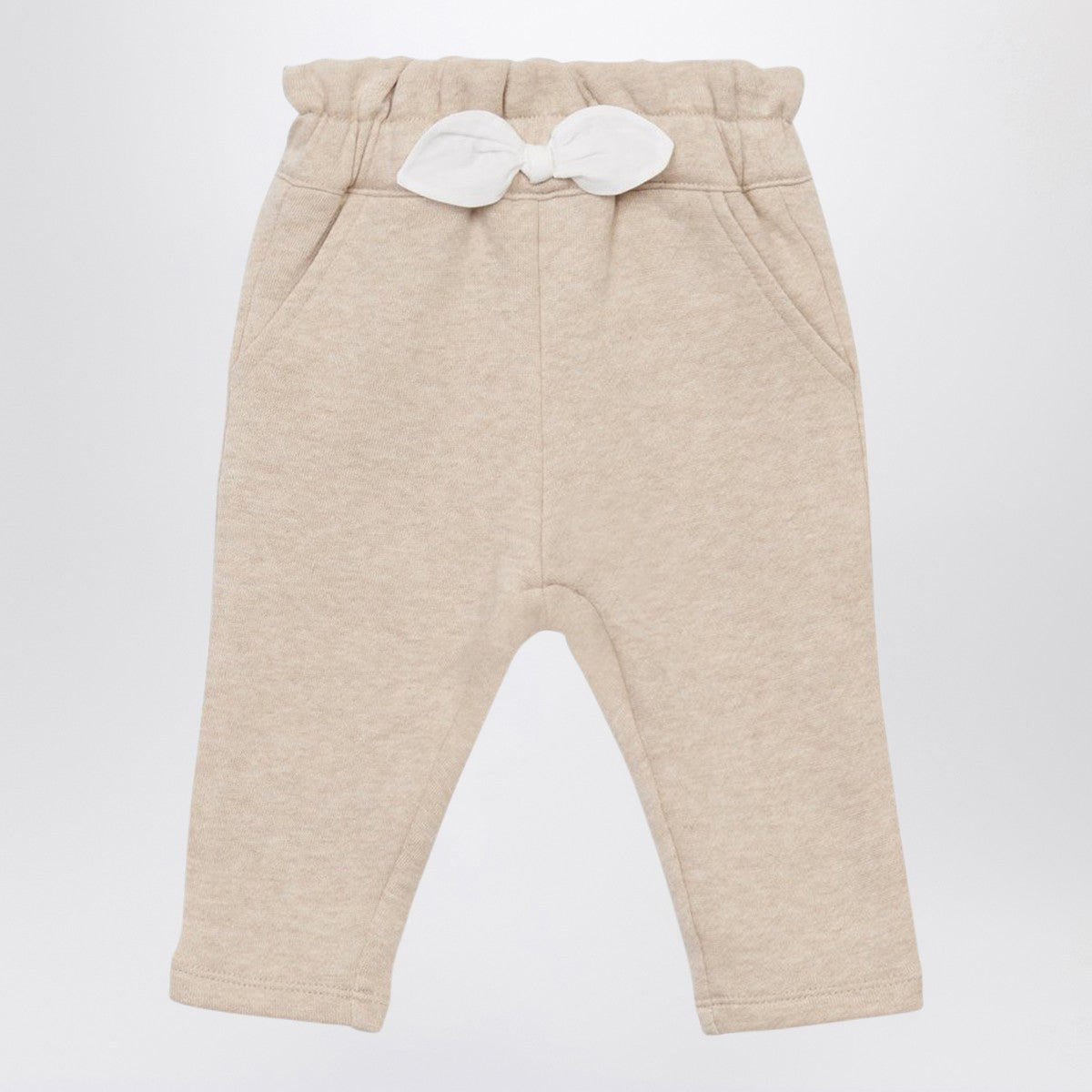 Chloé Beige cotton trousers