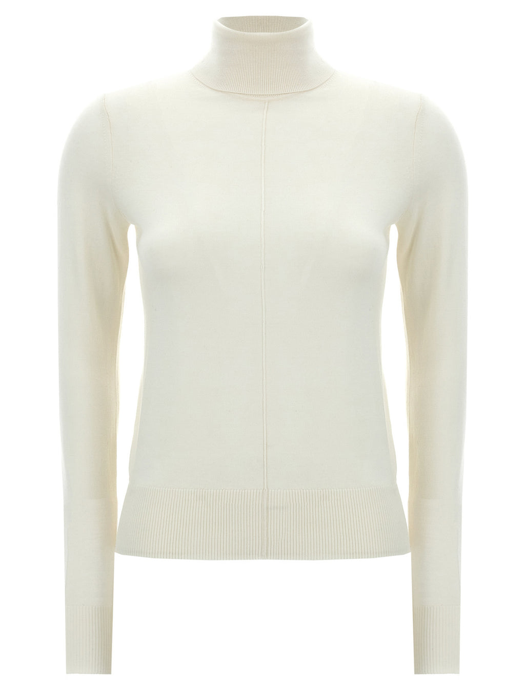 Chloé ChloÉ Logo Embroidery Turtleneck Sweater