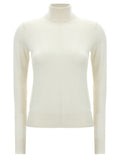 Chloé ChloÉ Logo Embroidery Turtleneck Sweater