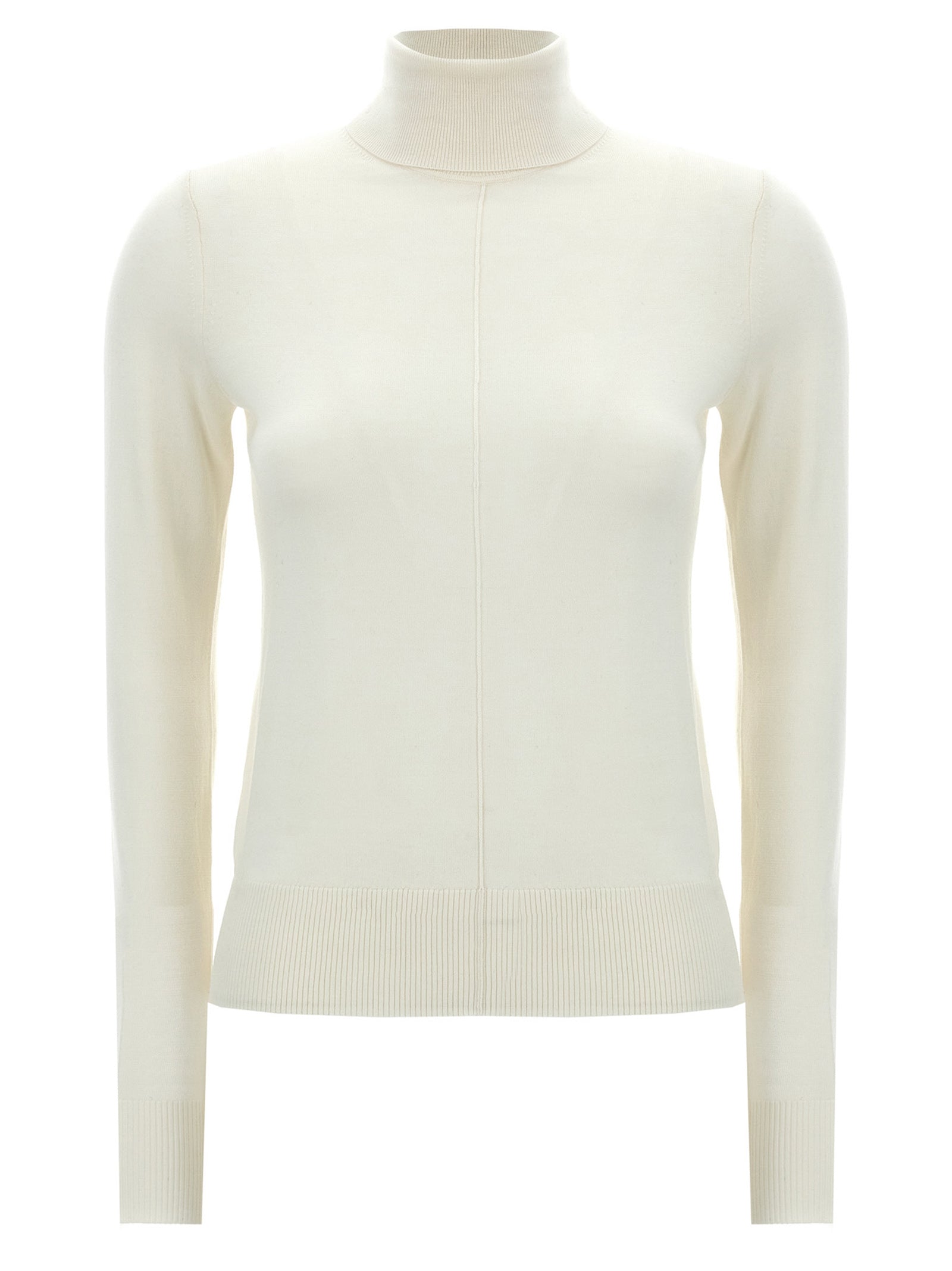 Chloé ChloÉ Logo Embroidery Turtleneck Sweater